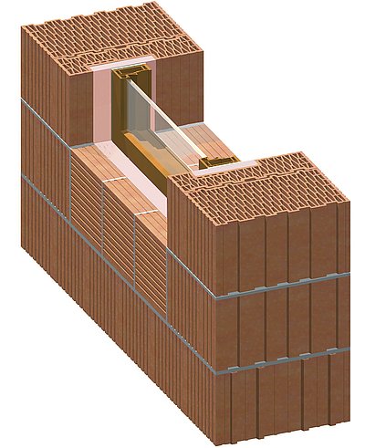 tehla, tehlové preklady heluz